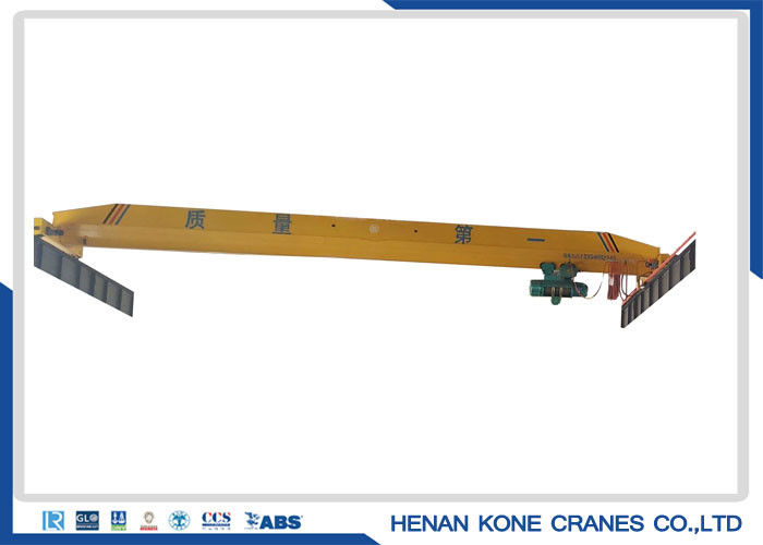 Safe Driving 25 Ton Q235B Single Girder Bridge Crane