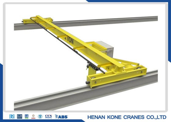 380V amarelo 20 Ton Double Girder Overhead Crane
