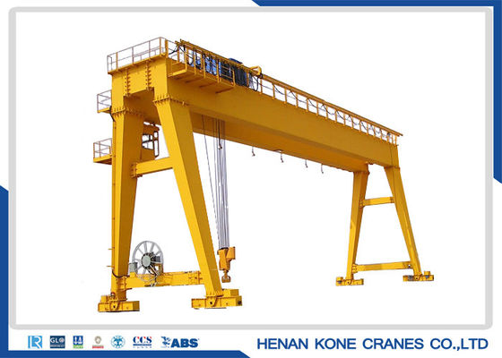 Feixe dobro 30m 100 Ton Rail Mounted Gantry Crane