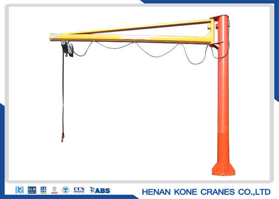 Jib Crane 15m elétrico exterior interno, 5 Ton Pillar Swivel Jib Crane